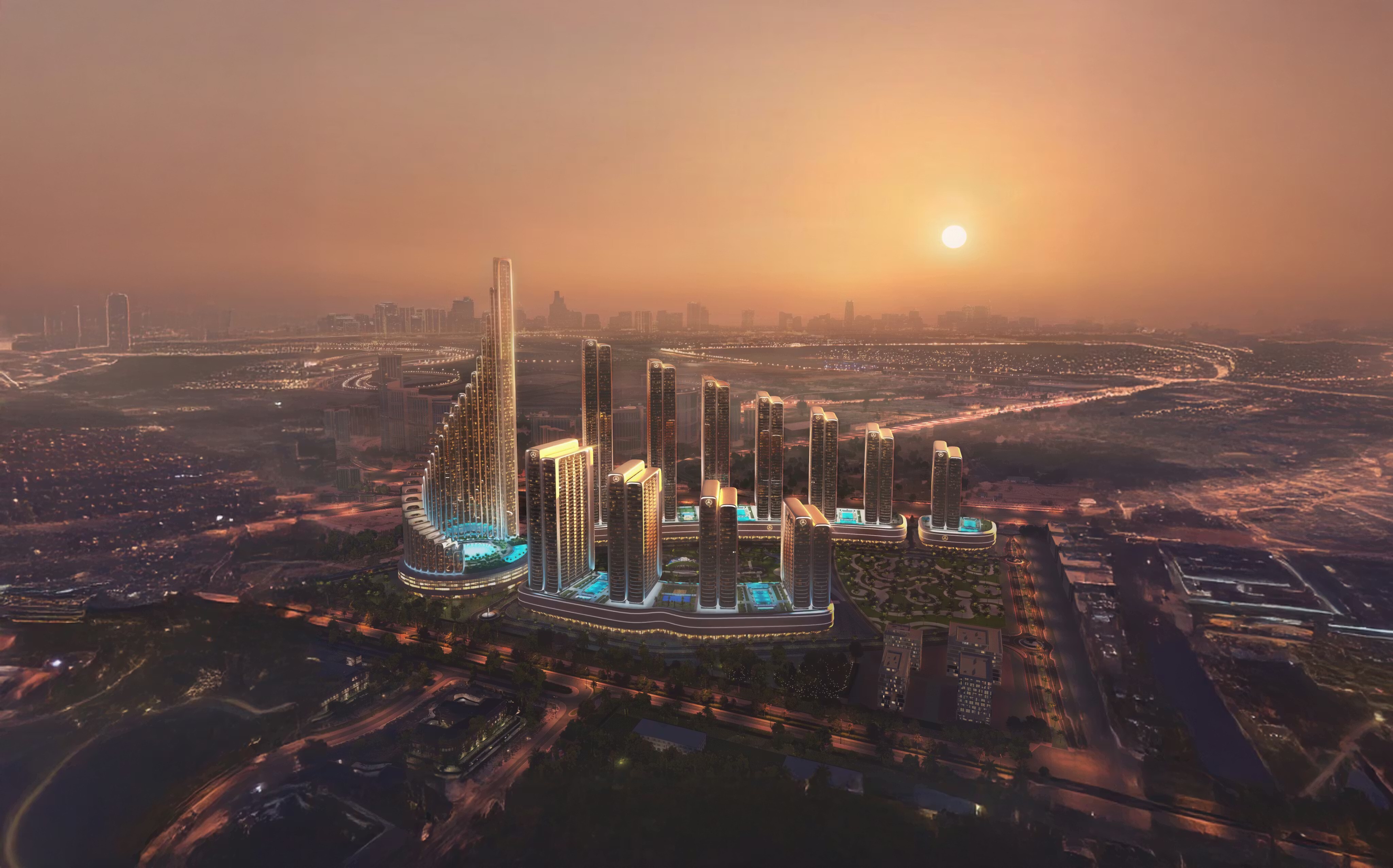 Mercedes-Benz Places by Binghatti